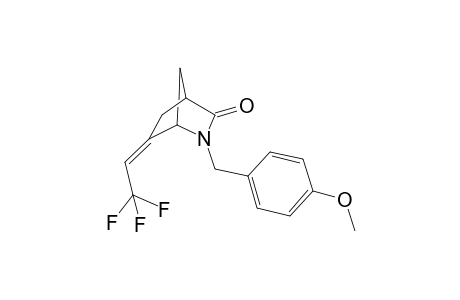 (Z)-2-(p-Methoxybenzyl)-6-[3',2',2'-trifluoroethylidene]-2-azabicyclo[2.2.1]hept-5-en-3-one
