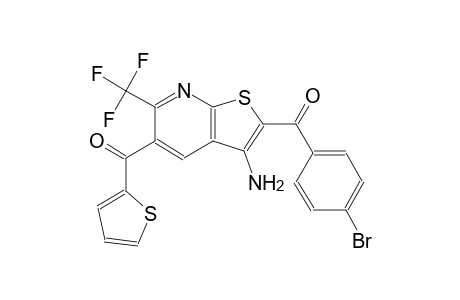 [3-amino-5-(2-thienylcarbonyl)-6-(trifluoromethyl)thieno[2,3-b]pyridin-2-yl](4-bromophenyl)methanone