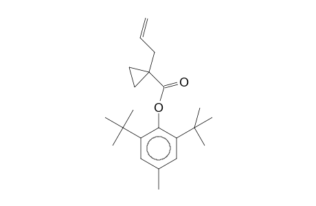 2,6-Ditert-butyl-4-methylphenyl 1-allylcyclopropanecarboxylate