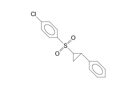 cis-4-Chloro-phenyl 2-phenyl-cyclopropyl sulfone