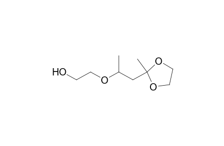 2-[(2RS)-2-(2-Hydroxyethoxy)propyl]-2-methyl-1,3-dioxolane