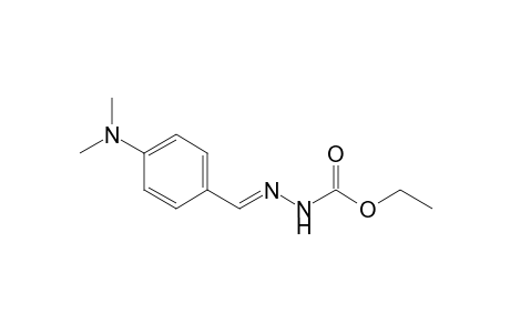 Ethyl (2E)-2-[4-(dimethylamino)benzylidene]hydrazinecarboxylate