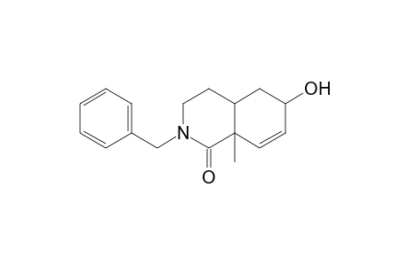 2-Benzyl-8a-methyl-3,4,4a,5,6,8a-hexahydro-6-hydroxy-1(2H)-isoquinolinone