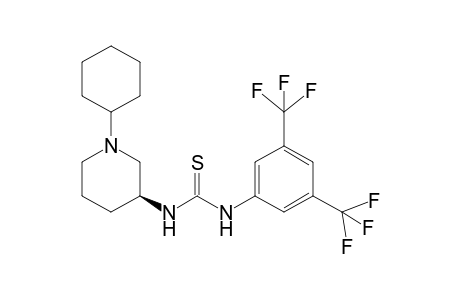 (S)-1-[3,5-Bis(trifluoromethyl)phenyl]-3-(1-cyclohexylpiperidine-3-yl)thiourea