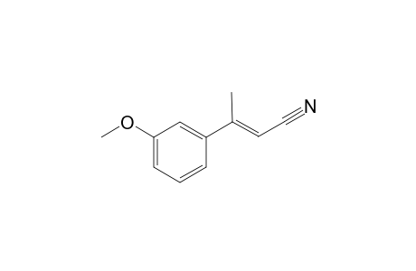 (E)-3-(3-Methoxyphenyl)but-2-enenitrile
