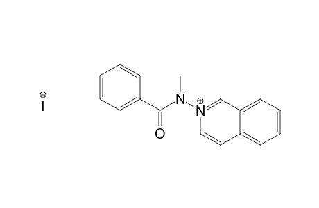 2-[N-Benzoyl-N-methylamino]isoquinolinium Iodide