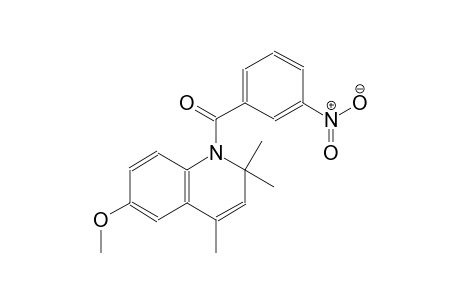quinoline, 1,2-dihydro-6-methoxy-2,2,4-trimethyl-1-(3-nitrobenzoyl)-