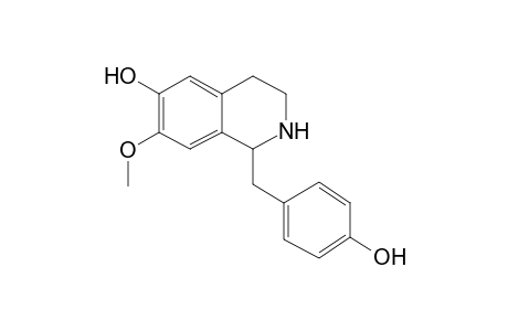 1-(4-Hydroxybenzyl)-7-methoxy-1,2,3,4-tetrahydro-6-isoquinolinol