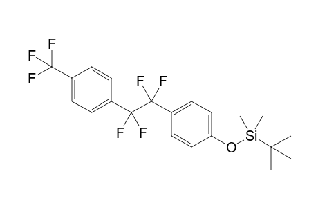 4- (1,1,2,2-tetrafluoro-2-(4-(tert-butyldimethylsiloxy)phenyl)ethyl)benzotrifluoride