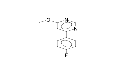 4-PARA-FLUOROPHENYL-6-METHOXYPYRIMIDINE