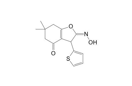 (E)-2-(Hydroxyimino)-6,6-dimethyl-3-(thiophen-2-yl)-2,3,6,7-tetrahydrobenzofuran-4(5H)-one