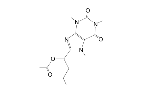 8-(1-Acetoxybutyl)caffeine