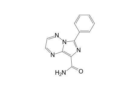 Imidazo[1,5-b][1,2,4]triazine-8-carboxamide, 6-phenyl-