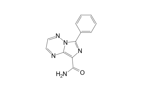 Imidazo[1,5-b][1,2,4]triazine-8-carboxamide, 6-phenyl-