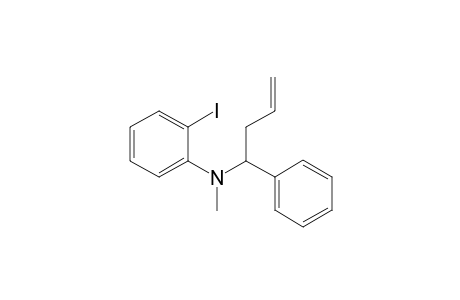 2-Iodo-N-methyl-N-(1-phenylbut-3-en-1-yl)aniline