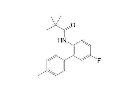 N-(5-fluoro-4'-methyl-[1,1'-biphenyl]-2-yl)pivalamide