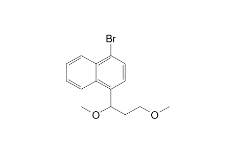 1-Bromo-4-(1,3-dimethoxypropyl)naphthalene
