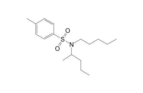 Benzenesulphonamide, 4-methyl-N-(2-pentyl)-N-pentyl-