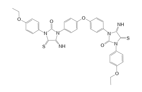 3,3'-(4,4'-Oxybis(4,1-phenylene))bis(1-(4-ethoxyphenyl)-4-imino-5-thioxoimidazolidin-2-one)