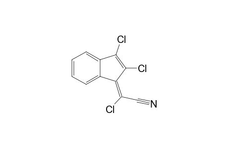 (E)-1-(.alpha.-Cyano-.alpha.-chloromethylene)-2,3-dichloroindene