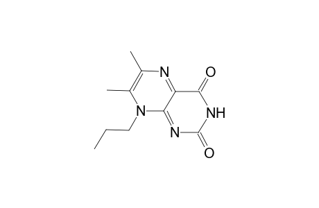 Lumazine, 6,7-dimethyl-8-propyl-