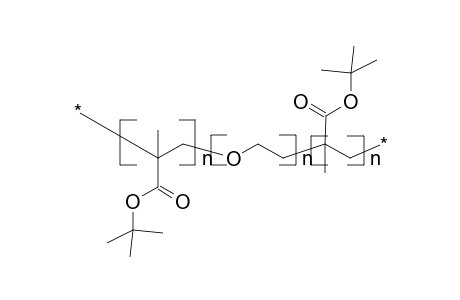 Poly(tert-butyl methacrylate)-b-poly(oxyethylene)-b-poly(tert-butyl methacrylate)