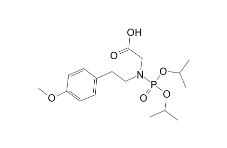 ((Diisopropoxyphosphoryl)[2-(4-methoxyphenyl)ethyl]amino)acetic acid