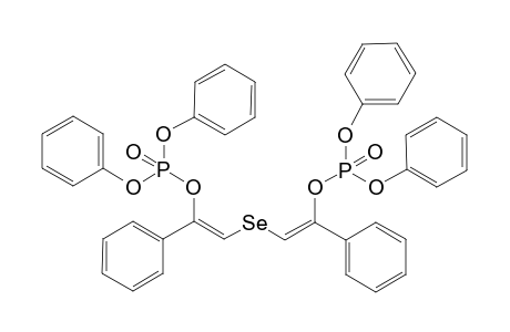 Tetraphenyl (1Z,1'Z)-2,2'-selenobis(1-phenylethene-2,1-diyl) diphosphate