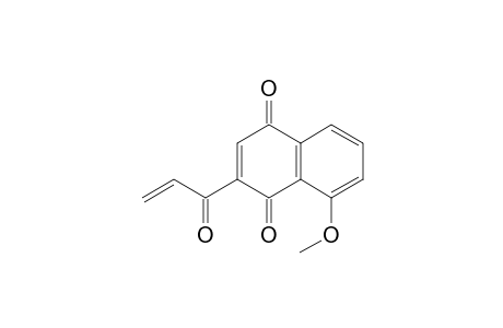 3-Acryloyl-5-methoxy-1,4-naphthoquinone