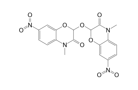 2,2'-Oxy-bis(4-methyl-7-nitro-2H-1,4-benzoxazin-3(4H)-one]