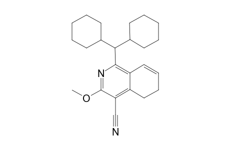 4-Cyano-5,9-bis(cyclohexyl)-3-methoxy-5,6-dihydroisoquinoline