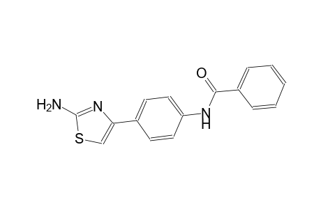benzamide, N-[4-(2-amino-4-thiazolyl)phenyl]-