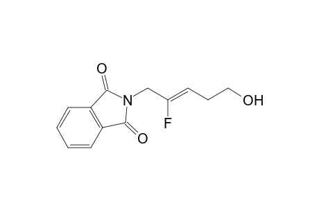 (Z/E)-N-(5-Hydroxy-2-fluoro-2-pentenyl)-isoindole-1,3-dione