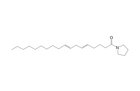 Pyrrolidine, 1-(1-oxo-5,8-octadecadienyl)-