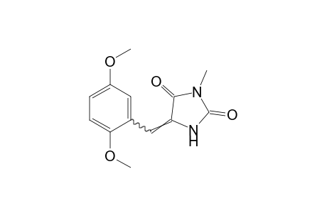 5-(2,5-dimethoxybenzylidene)-3-methylhydantoin