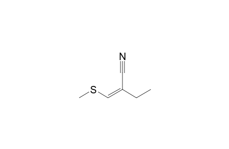 2-Cyano-1-butylidene methyl sulfide