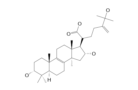 25-HYDROXY-3-EPITUMULOSIC_ACID;(20-ZETA)-3-ALPHA,16-ALPHA,25-TRIHYDROXY-24-METHYLLANOSTA-8,24-(24-(1))-DIEN-21-OIC_ACID