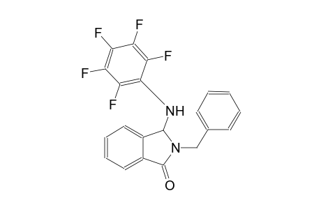 1H-isoindol-1-one, 2,3-dihydro-3-[(2,3,4,5,6-pentafluorophenyl)amino]-2-(phenylmethyl)-