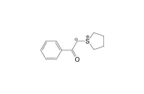 Acetophenone, 2-(tetrahydrothiophenio)-, ylide