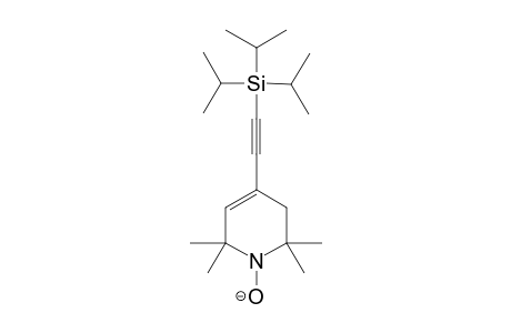 4-[(Triisopropylsilyl)ethynyl]-2,2,6,6-tetramethyl-3,4-dehydropiperidine - 1-oxyl
