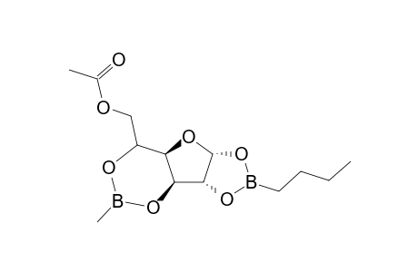 .alpha.-D-Glucofuranose, cyclic 3,5-(butylboronate) cyclic 1,2-(methylboronate) 6-acetate