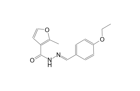N'-[(E)-(4-ethoxyphenyl)methylidene]-2-methyl-3-furohydrazide