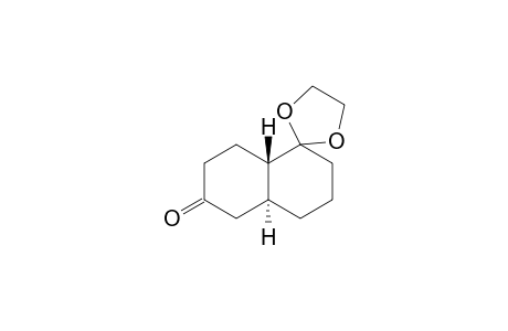 (4'aS,8'aS)-spiro[1,3-dioxolane-2,5'-decalin]-2'-one