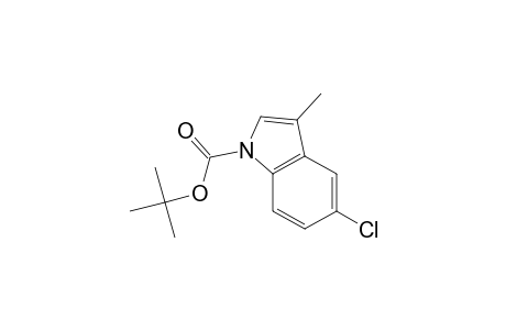 5-Chloro-3-methyl-1-indolecarboxylic acid tert-butyl ester