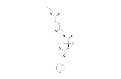 ETHYL-N-(BENZYLOXYCARBONYL)-ALANYLGLYCYLGLYCINE