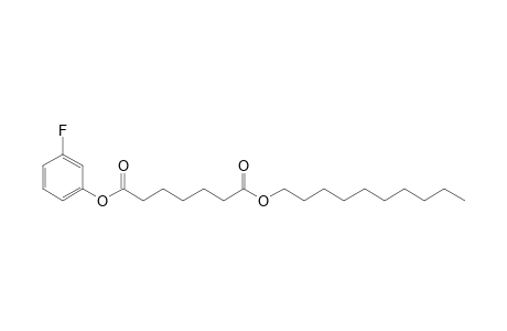 Pimelic acid, 3-fluorophenyl decyl ester