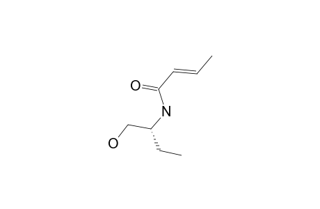 (E)-N-[(2R)-1-Hydroxybutan-2-yl]but-2-enamide