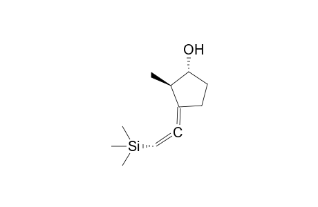 (1R,2R)-2-methyl-3-((S)-2-(trimethylsilyl)vinylidene)cyclopentan-1-ol