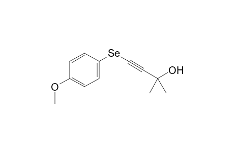 4-[(4-Methoxyphenyl)selanyl]-2-methylbut-3-yn-2-ol