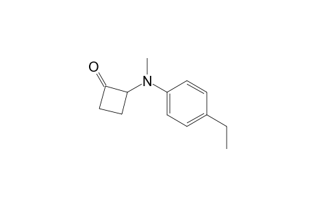 2-(N-(4-ethylphenyl)-N-methylamino)cyclobutanone